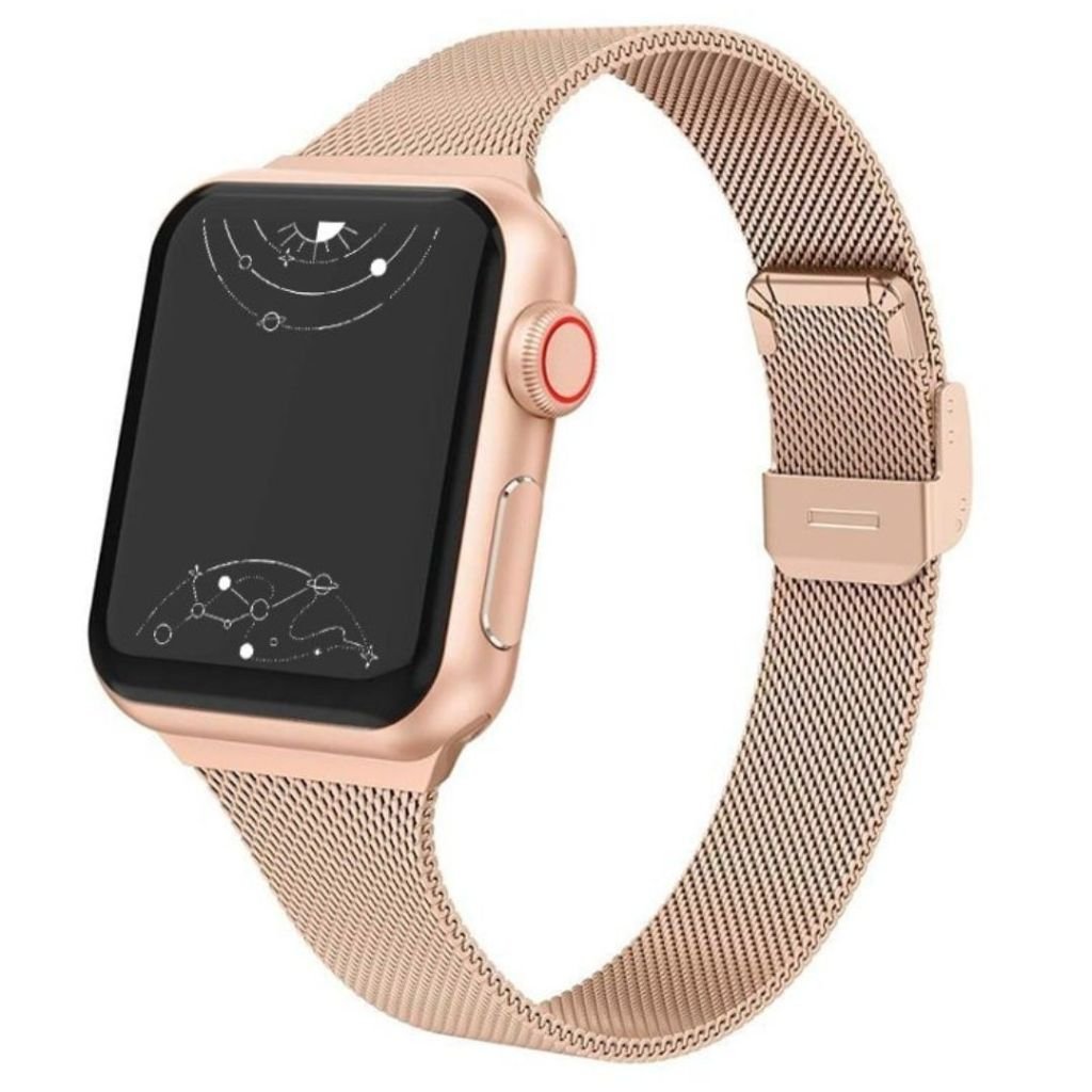 Apple Watch Armband Aere Schlankes Edelstahl Armband Kompatibel mit Serie 1 10 SE Ultra 38MM 40MM 41MM 42MM 44MM 45MM 46MM 49MM Astra Straps DE